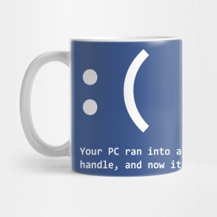 Windows Blue Screen of Death Mug